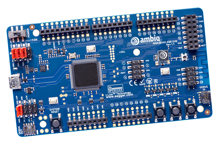Apollo3 Blue EVB