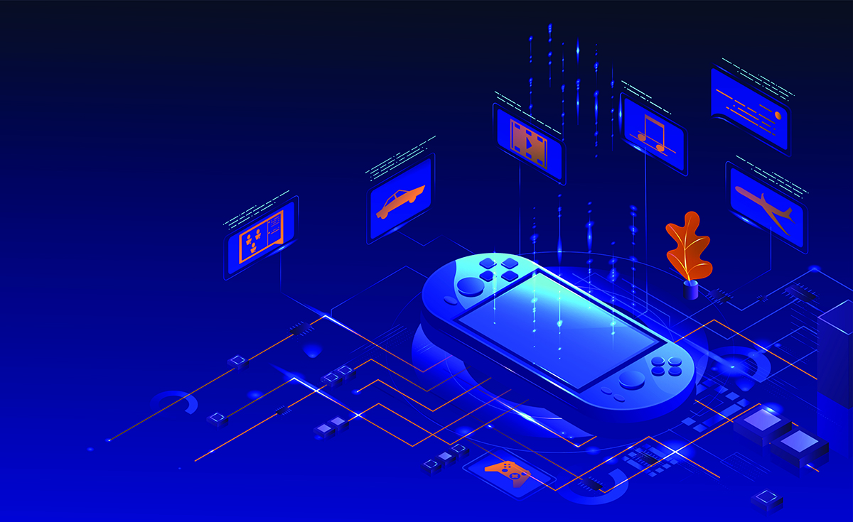 携帯ゲーム機のコンセプト