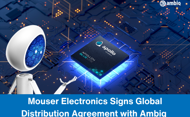 Ambiq and Mouser Partnership 2