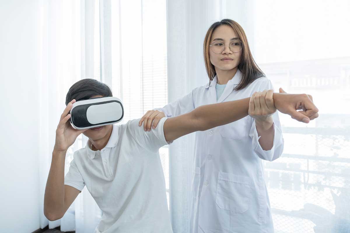 物理療法をIoTで前進させる---VR